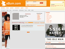 Tablet Screenshot of dacescory.blogs.abum.com